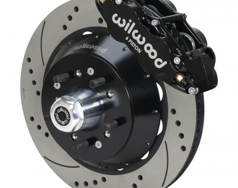 Wilwood Brakes 1968-1972 Ford F-100 Forged Narrow Superlite 6R Big Brake Front Brake Kit (Hub) 140-14841-D