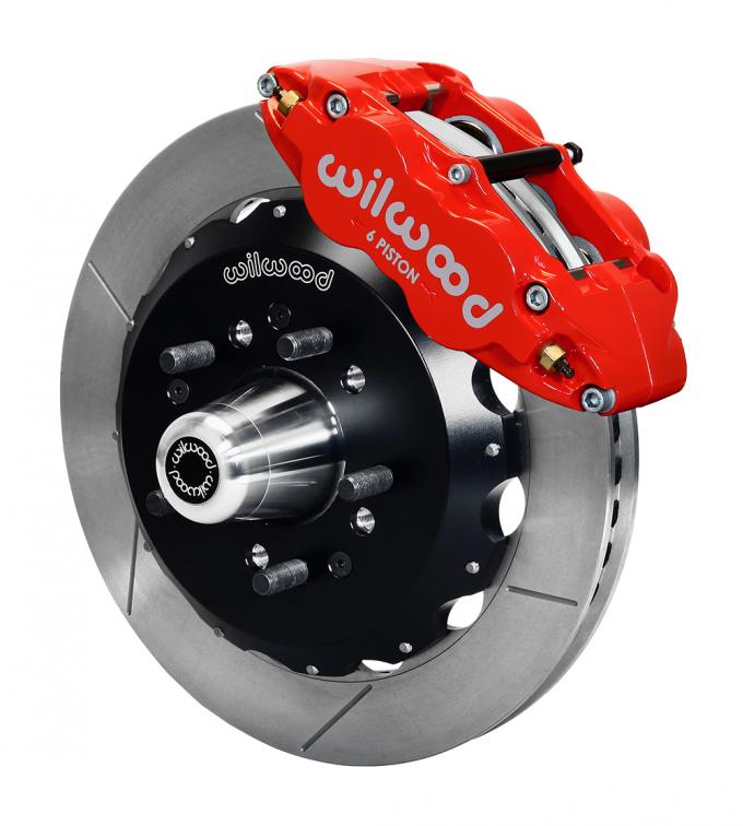 Wilwood Brakes Forged Narrow Superlite 6R Big Brake Front Brake Kit (Hub) 140-12307-R