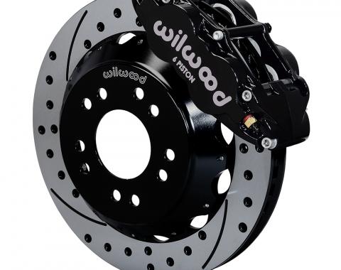 Wilwood Brakes Forged Narrow Superlite 6R Big Brake Front Brake Kit (Hat) 140-15303-D