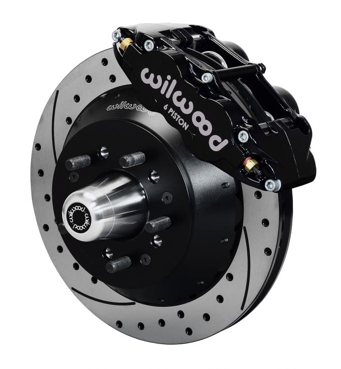 Wilwood Brakes Forged Narrow Superlite 6R Big Brake Front Brake Kit (Hub) 140-13630-D