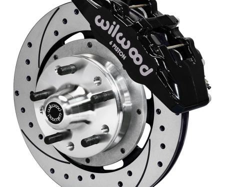 Wilwood Brakes Forged Dynapro 6 Big Brake Front Brake Kit (Hub) 140-12947-D