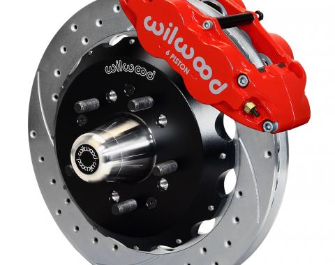 Wilwood Brakes Forged Narrow Superlite 6R Big Brake Front Brake Kit (Hub) 140-12307-ZR