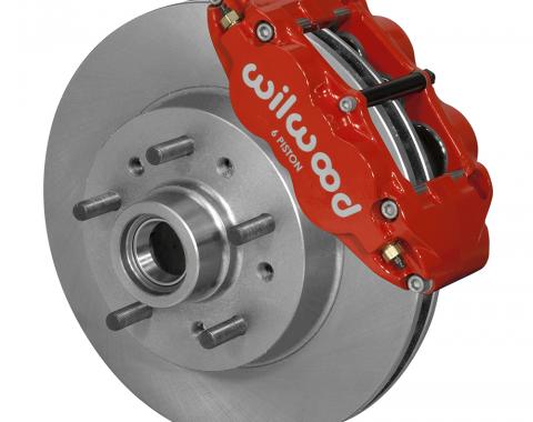 Wilwood Brakes Classic Series Forged Narrow Superlite 6R Front Brake Kit 140-14474-R