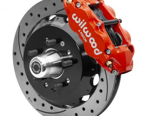 Wilwood Brakes Forged Narrow Superlite 6R Big Brake Front Brake Kit (Hub) 140-15552-DR