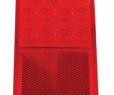 United Pacific 20 LED Tail Light, Red Lens And Red LED For 1967-72 Chevy Truck Fleetside CTL6721LED