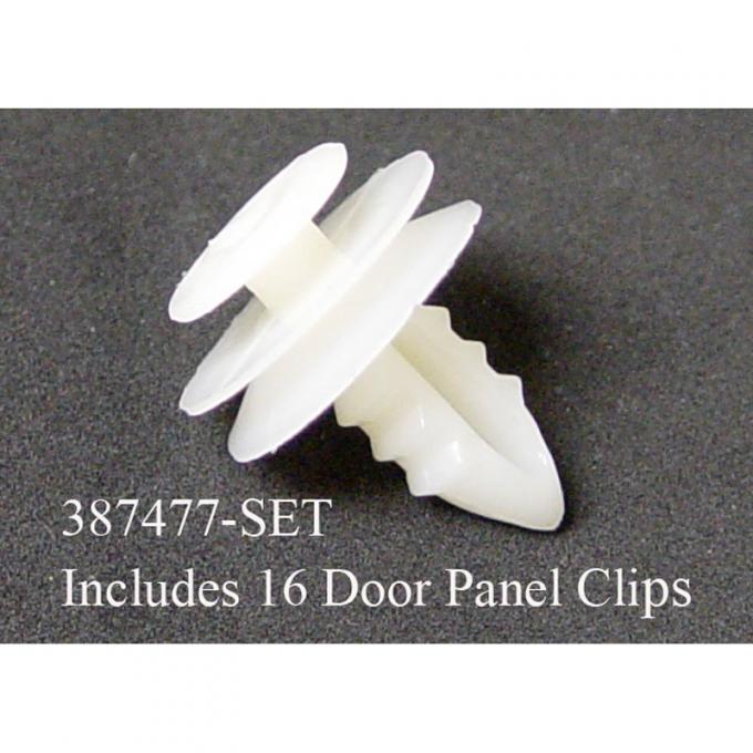 Dennis Carpenter Door Panel Clip Set - 1973-86 Ford Truck, 1973-86 Ford Bronco 387477-SET