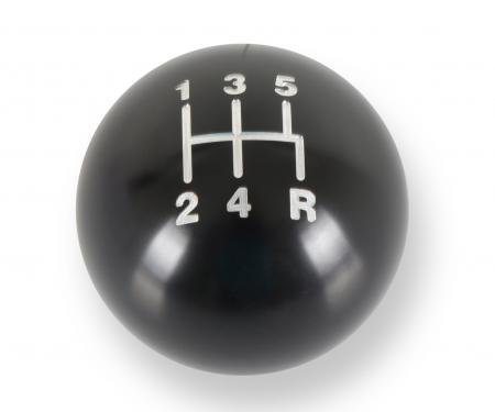 Hurst Billet Shift Knob, 5-Speed Pattern, Gloss Black 163501HST