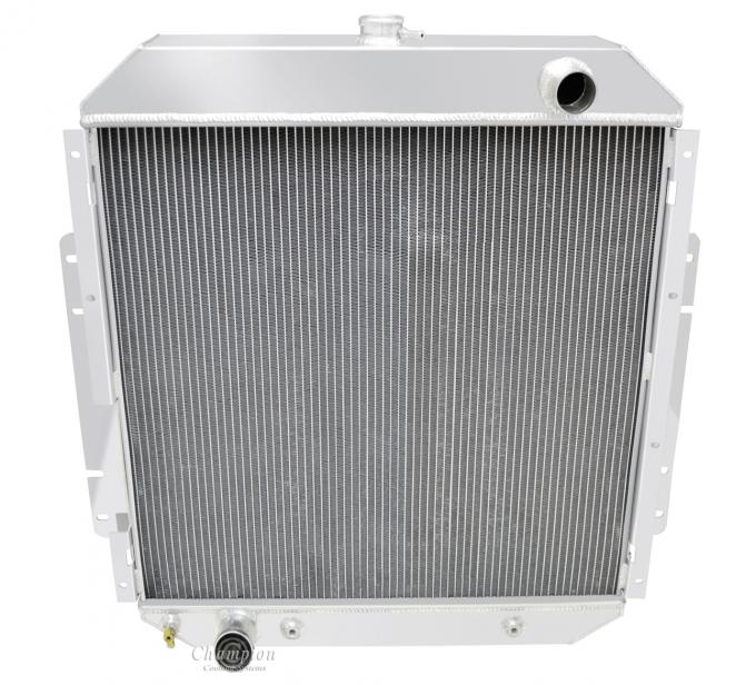 Champion Cooling 4 Row All Aluminum Radiator Made With Aircraft Grade Aluminum MC480