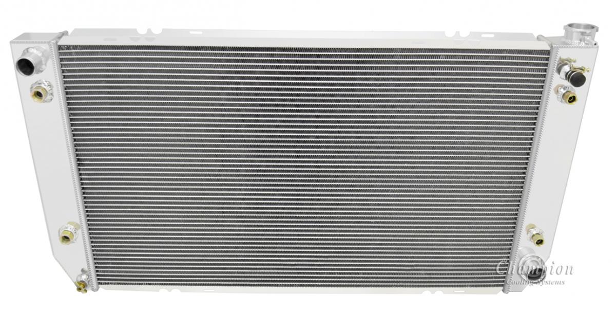 Champion Cooling 3 Row All Aluminum Radiator Made With Aircraft Grade ...