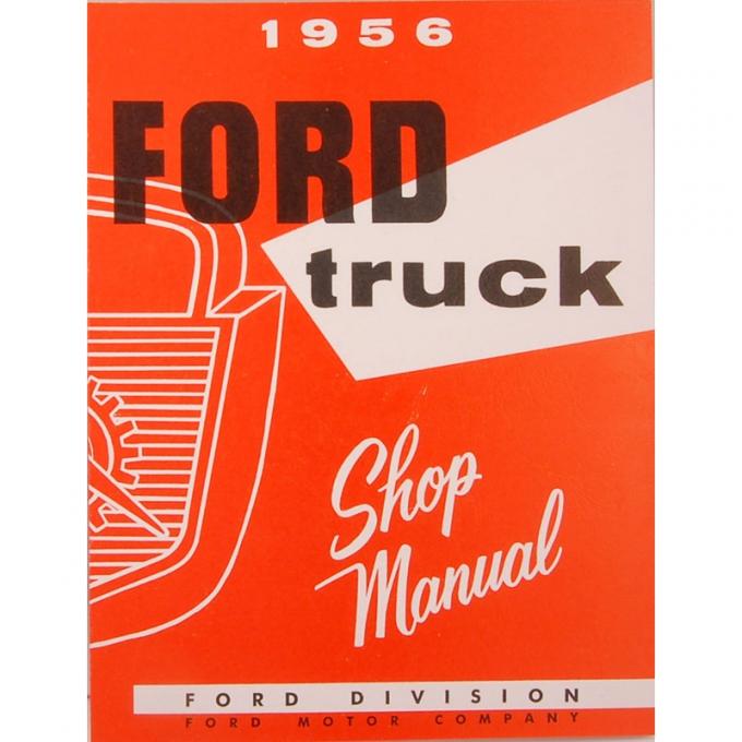 Dennis Carpenter Shop Manual - 1956 Ford Truck TR-5600