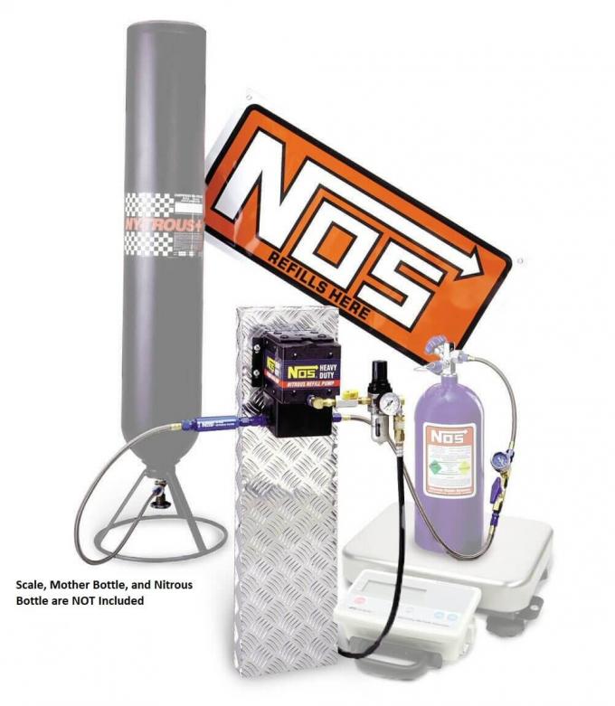 NOS Nitrous Refill Pump Station, Partial Kit (Scale Must Be Purchased Separately) 14251NOS