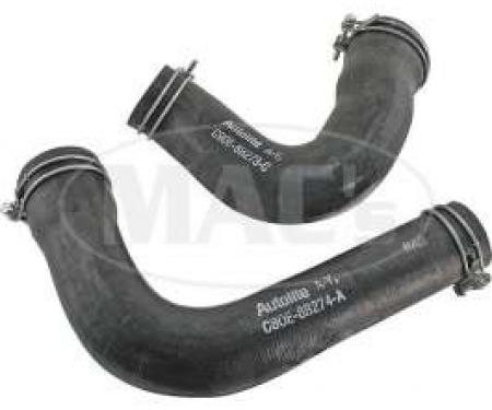 Radiator Hose Set With Script - 390 and 428 Cobra Jet V8