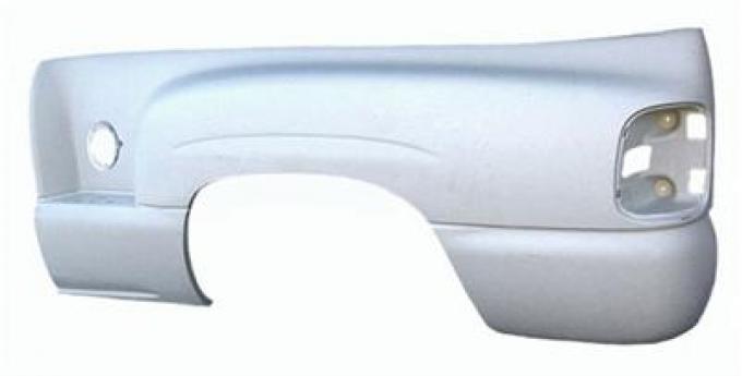 Chevrolet Silverado Rear Fender, Fiberglass, Left, 1999-2005