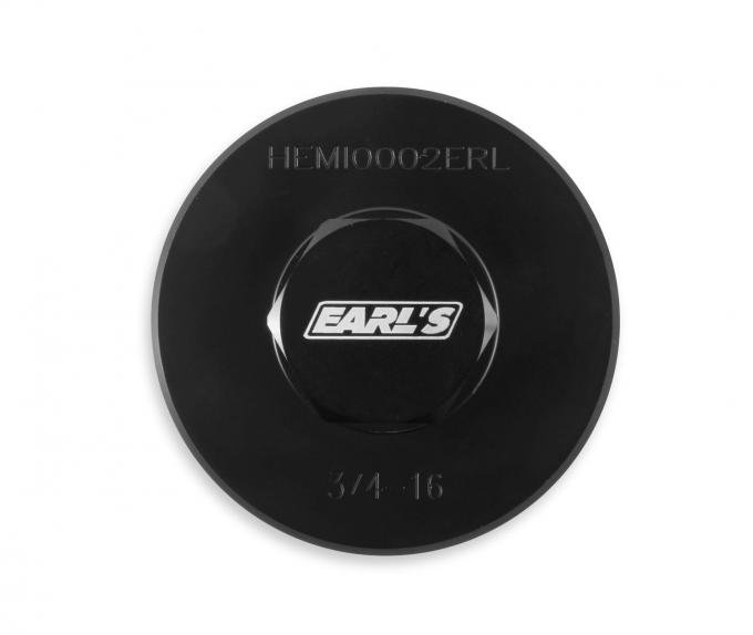 Earl's Oil Filter Block-Off, Fits 3/4"-16 Filters HEMI0002ERL