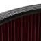 Holley 4500 Drop Base Air Cleaner Black w/6" Red Washable Gauze Filter 120-4660