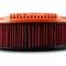 Holley Vintage Series Oval Air Cleaner, Factory Orange Machined 120-403