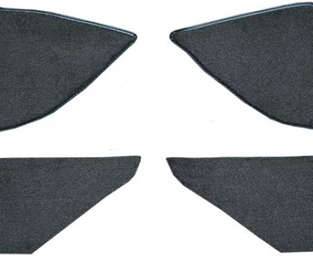 ACC 1975-1986 Chevrolet K5 Blazer Kick Panel Inserts with Cardboard Cutpile Carpet