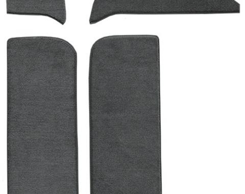 ACC 1984-1985 Dodge W100 Door & Kick Panel Inserts with Cardboard Cutpile Carpet