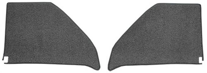 ACC 1964-1966 Chevrolet K20 Pickup Kick Panel Inserts with Cardboard Loop Carpet