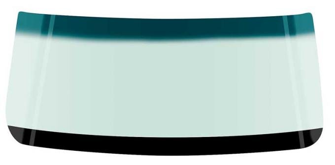 OER 1970-71 Ford/Mercury Windshield, Tinted With Blue/Green Shade, Various Models 03100X