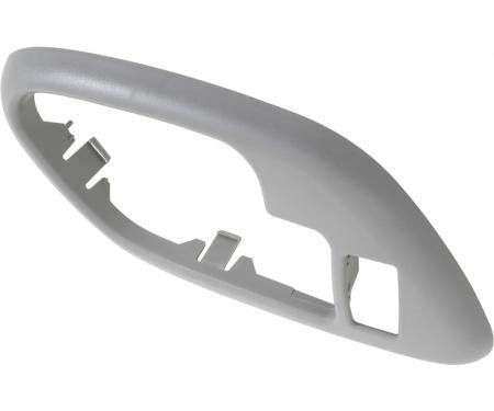 OER 1995-02 Chevrolet / GMC Truck with Power Lock Hole Inner Door Handle Bezel - Grey, LH 15708065