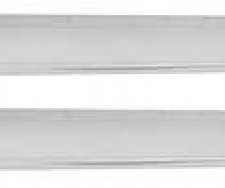 OER 1977-91 Chevrolt/GMC Truck, Lower Door Panel Carpet Trim Moldings, Pair 748829