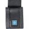 OER 1967-72 Chevy / GMC, Retractable Seat Belt, Center, Silver Starburst On Blue Decal, Black Belt 154678