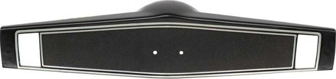 OER 1969-70 Steering Wheel Shroud Black With Silver Trim 3939760