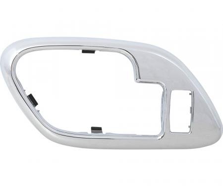 OER 1995-02 Chevrolet / GMC Truck with Power Locks Inner Door Handle Bezel - Chrome, LH 748571