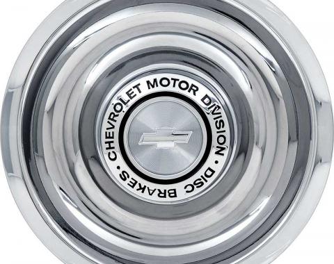 OER Stainless Steel Disc Brake Rally Wheel Cap WK1014S