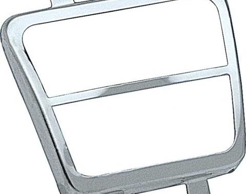 Chevy Truck Pedal Cover Trim, Stainless Steel, Parking Brake,1969-1972