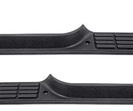 OER 1977-91 Chevrolet, GMC Truck, Door Sill Plates, Black, Pair *153294