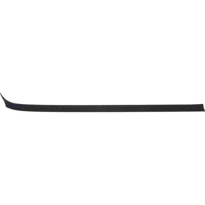 OER 1973-91 GM Truck, Beltline Weatherstrip, Door Windowfelt, Antirattle Seal, Outer, RH 14027776