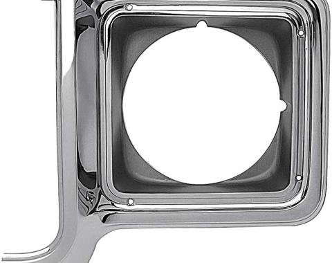 OER 1973-78 Chevrolet / GMC Truck Headlamp Bezel - LH T70064