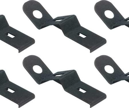 OER 1981-91 Chevrolet, GMC Truck, Dash Pad Clip, Set, 6 Piece *R1039