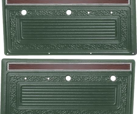 OER 1970-71 Chevrolet/GMC Truck, ABS Door Panels, Green PA202213