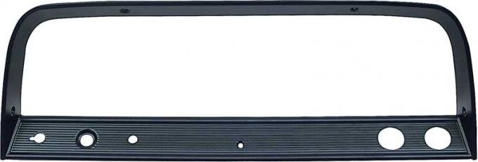 OER 1964-66 Chevrolet Pickup, Dash Instrument Panel Bezel, Black T70692