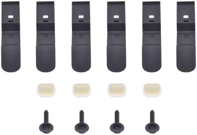 OER 1973-78 Chevrolet, GMC Truck, Dash Pad Hardware Installation Kit, 14 piece set 153745