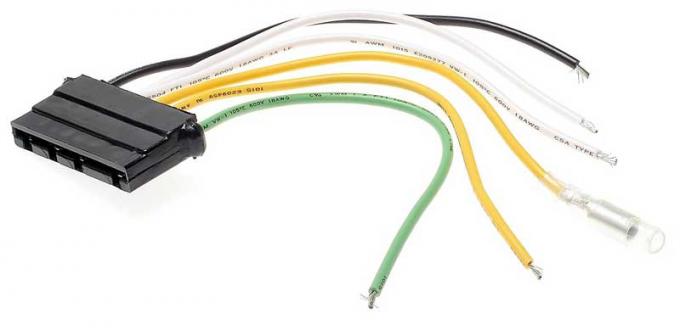 OER 1970-92 Ford / Mercury, Connector, Alternator Voltage Regulator Harness, Mustang / Bronco / F-150 A14290B