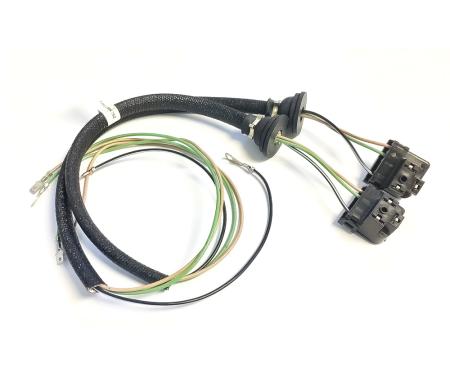 OER 1955-56 Chevy Bel Air, 150, 210, Nomad, 1955-57 Chevy Pickup, Headlight Connection Harness, 2 Piece Set, RH & LH Headlights TF900350