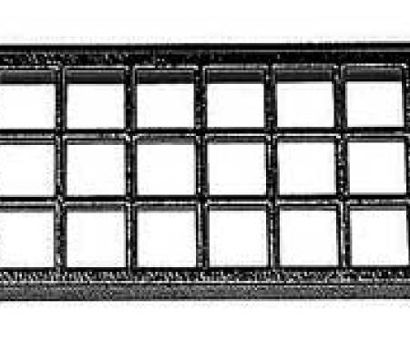 OER 1981-91 Chevrolet/GMC C/K, R/V, Dashpad Defrost Vent Grill, ABS, Each 14042806