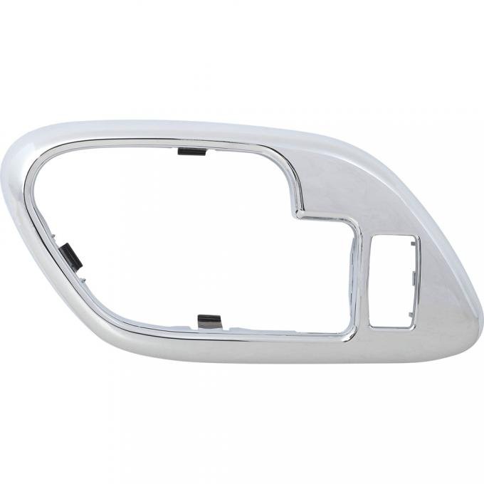 OER 1995-02 Chevrolet / GMC Truck with Power Locks Inner Door Handle Bezel - Chrome, LH 748571