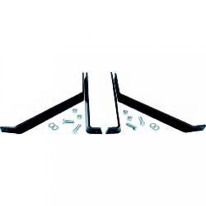 OER 1960-62 Chevrolet, GMC Pickup, Rear Bumper Bracket Set, Fleetside, with Hardware CX1347