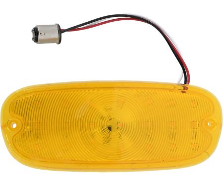 OER 1958-59 Chevrolet Truck, Park Light Lens, LED Conversion, LH or RH, Amber CT23642A