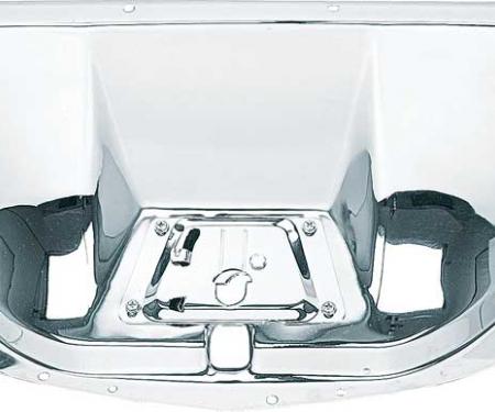 OER 1947-55 Chevrolet, GMC Truck, Hood Latch Panel, Chrome Stainless CX4814