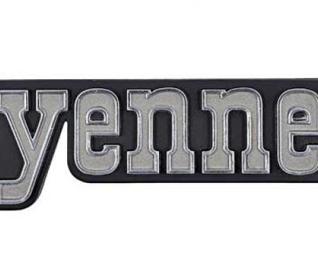 OER 1973-74 GM Truck "Cheyenne 10" Front Fender Emblem 328854