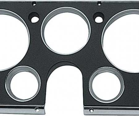 OER 1969-72 Chevy, GMC Pickup, Blazer, Jimmy, Suburban, Dash Instrument Bezel, 7 Gauge, Black with Chrome Accents CX1004