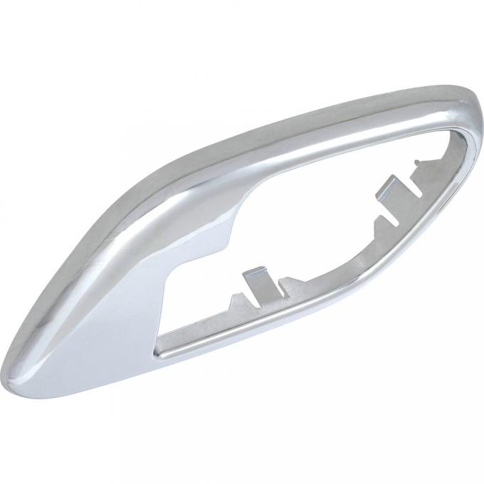 OER 1995-02 Chevrolet / GMC Truck with Manual Locks Inner Door Handle Bezel - Chrome, RH 748574