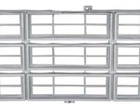 Chevy Or GMC Truck Inner Grill, Silver 1973-1980