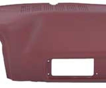 Chevy And GMC Truck Urethane Dash Pad Assembly, Carmine, 1979-1980